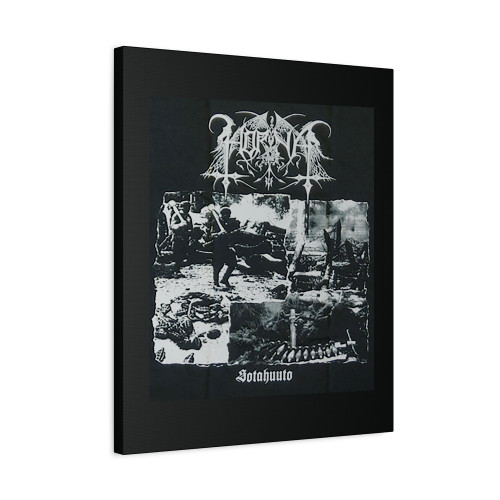 Horna Sotahuuto Canvas Print Poster