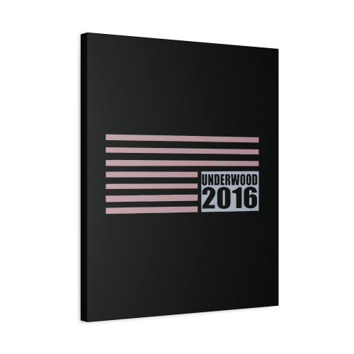 House Of Card Underwood 2016 Canvas Print Poster