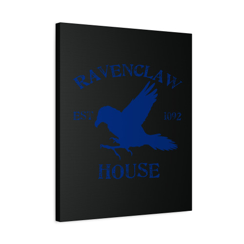 House Ravenclaw Harry Potter Am Navy Blue Color Canvas Print Poster