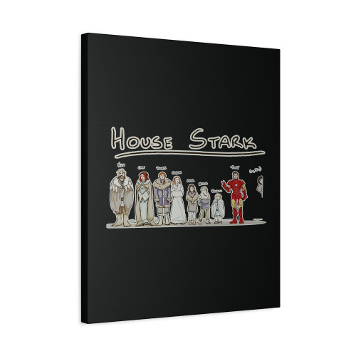 House Stark Clan Canvas Print Poster