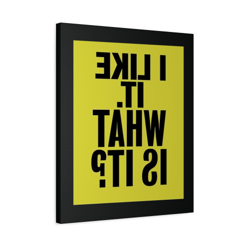 I Like It What Is It Canvas Print Poster