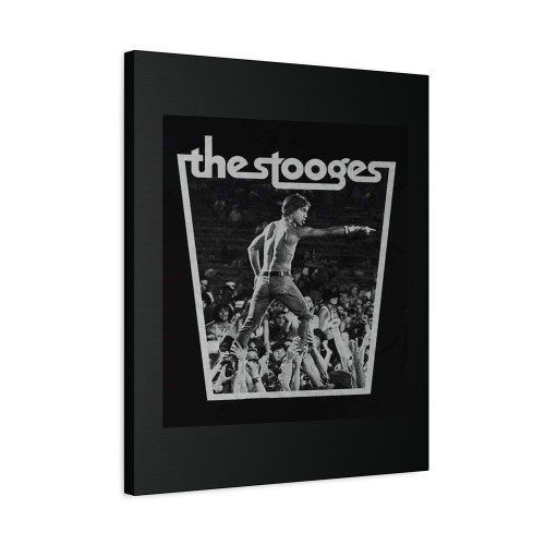 Iggy Pop & The Stooges Canvas Print Poster