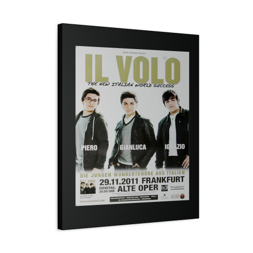 Il Volo Italien Frankfurt 2011 Canvas Print Poster