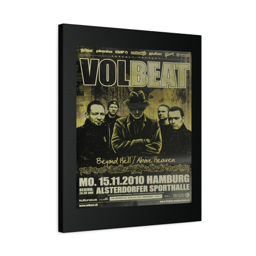 Volbeat Above Heaven Hamburg 2010 Canvas Print Poster Volbeat Above Heaven Hamburg 2010 Canvas Print Poster