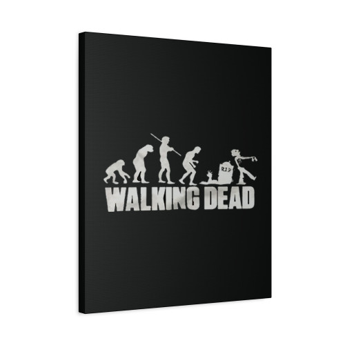 Walking Dead Evolution Canvas Print Poster
