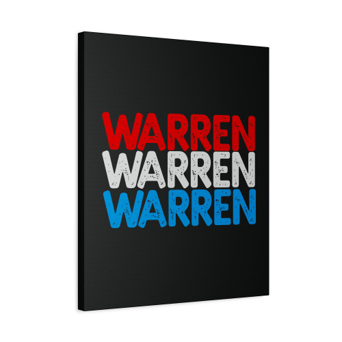 Warren Warren Warren 2020 President Election Canvas Print Poster