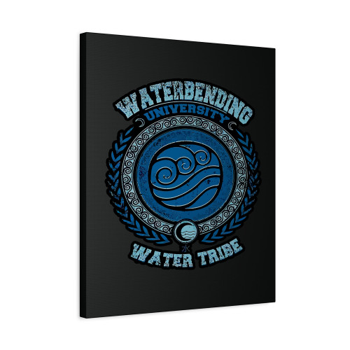 Waterbending University Canvas Print Poster