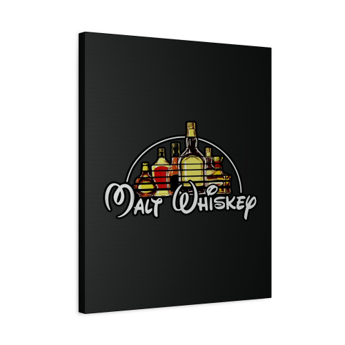 Whiskey Malt Whiskey Disney Canvas Print Poster