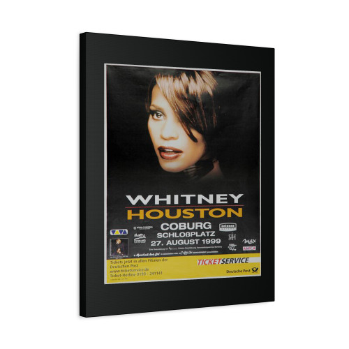 Whitney Houston My Love Is Your Love Coburg 1999 Canvas Print Poster