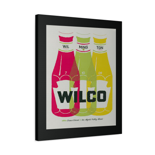 Wilco 2009 Fine Art Concert Canvas Print Poster