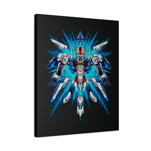 Witch Gundam Canvas Print Poster