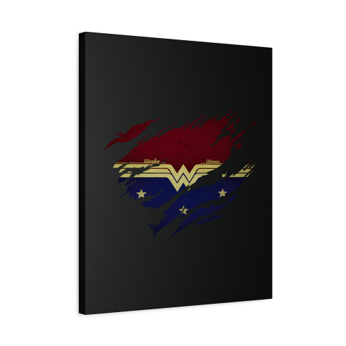 Wonder Woman Suit Canvas Print Poster