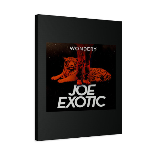 Wondery The Tiger King Joe Exotic Canvas Print Poster