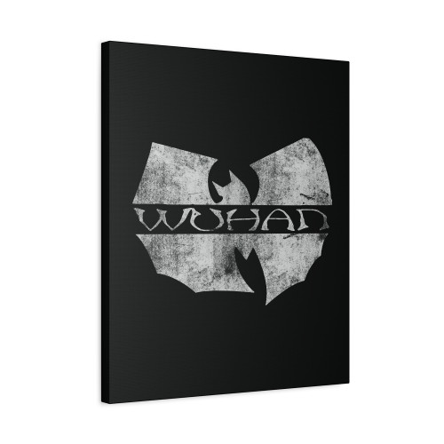 Wuhan Clan Wutang Clan Grunge Canvas Print Poster