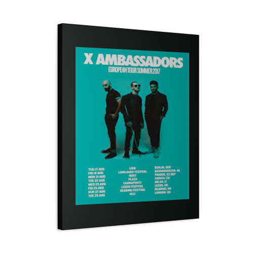 X Ambassadors 1 Canvas Print Poster