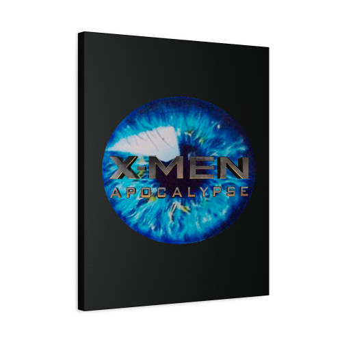 X Men Apocalypse Logo Eyes Canvas Print Poster