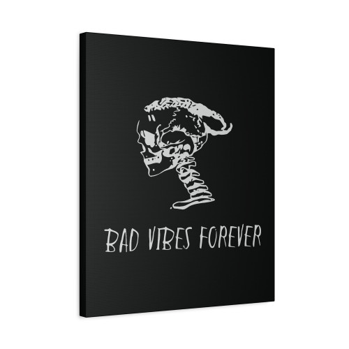 Xxxtentacion Skull Bad Vibes Forever Canvas Print Poster