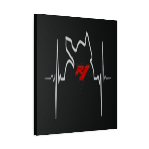 Yamaha R1 Motorcycles Bike Canvas Print Poster