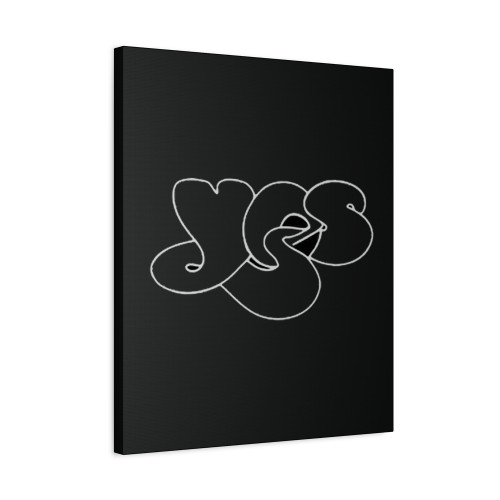 Yes Band Logo Rock Music Canvas Print Poster