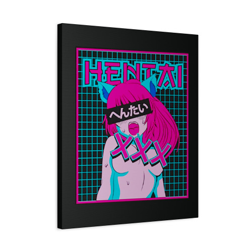Anime Hentai Canvas Print Poster