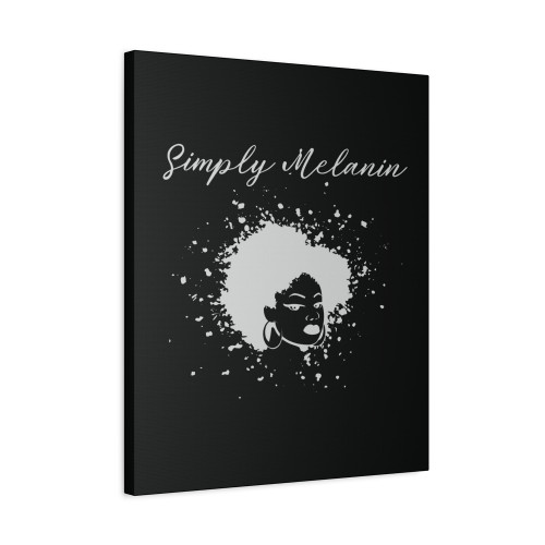 Simply Melanin Canvas Print Poster