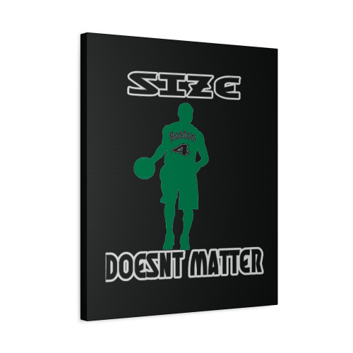 Size Doesnt Matter I T Canvas Print Poster