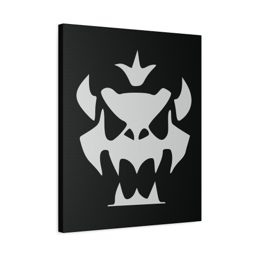 Skeleton Demon Canvas Print Poster