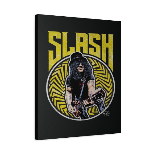 Slash Guns N Roses Bold N Yellow Canvas Print Poster Slash Guns N Roses Bold N Yellow Canvas Print Poster