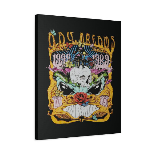 Social Collision Electrifying Day Trip Festival Canvas Print Poster