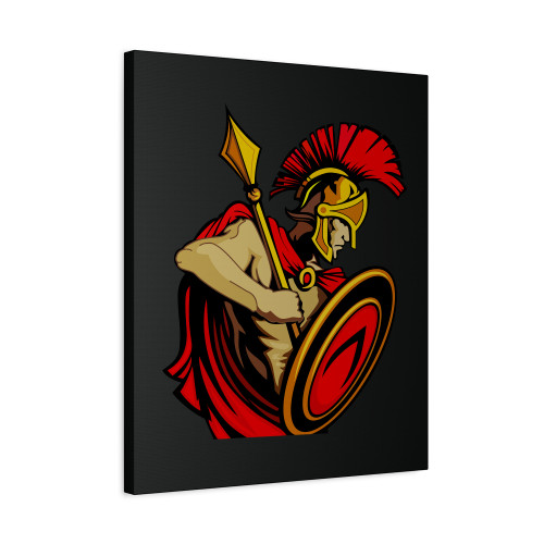 Spartan Army Canvas Print Poster