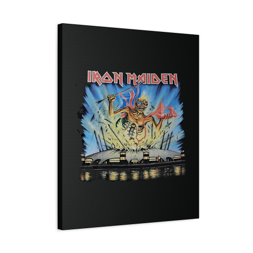 Iron Maiden Brave New World Death Metal Canvas Print Poster