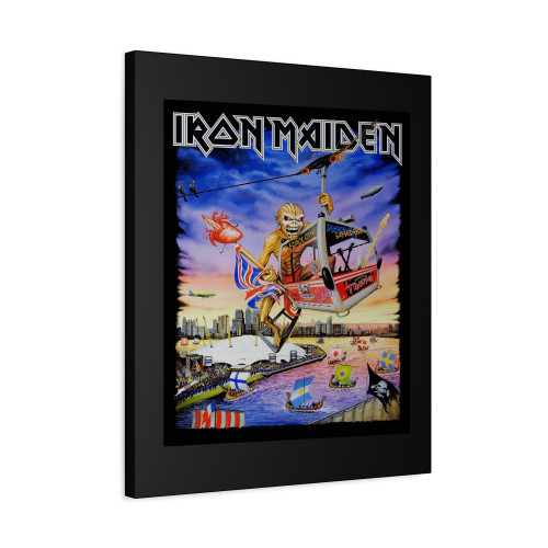 Iron Maiden O2 London Heavy Metal Music Concert Canvas Print Poster