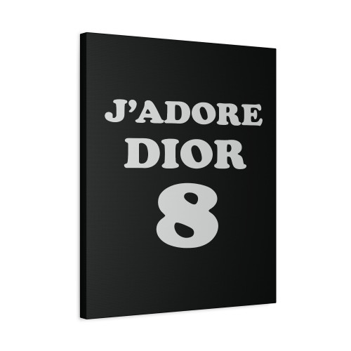 J Adore 8 Dior Canvas Print Poster J Adore 8 Dior Canvas Print Poster