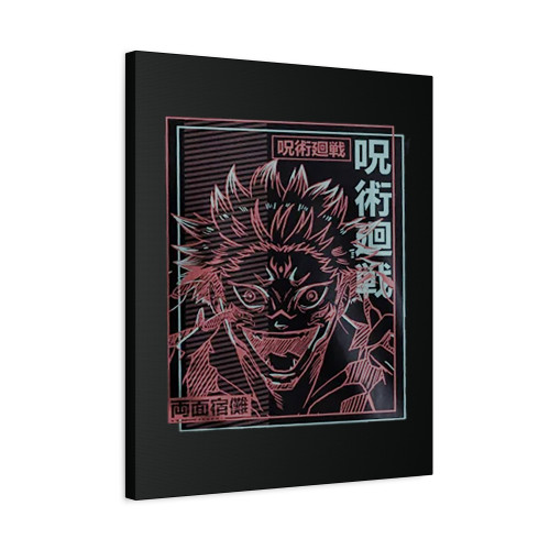 Japanese Anime Jujutsu Kaisen Itadori Yuji Canvas Print Poster