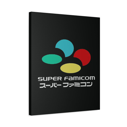 Japanese Super Famicom Canvas Print Poster