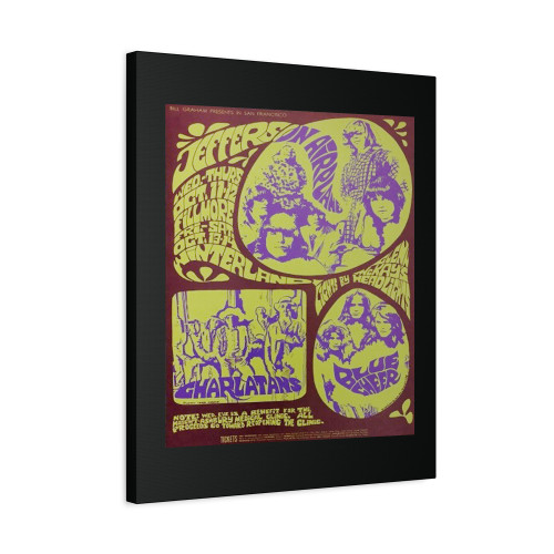 Jefferson Airplane Poster 1 Canvas Print Poster