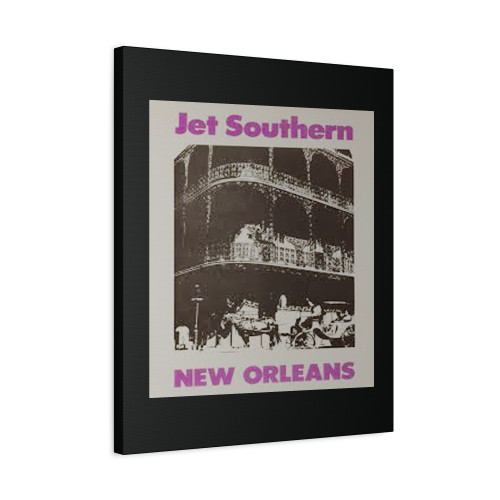 Jet Southern Original Airline Travel Canvas Print Poster