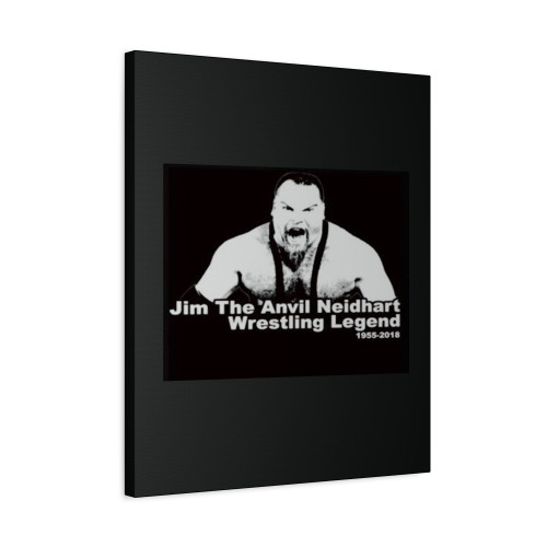 Jim The Anvil Neidhart Wrestling Legend Canvas Print Poster