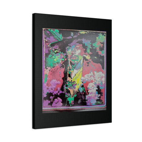 Jimi Hendrix - 1970 Peter Green Poster Canvas Print Poster Jimi Hendrix - 1970 Peter Green Poster Canvas Print Poster