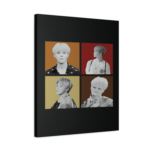 Jimin Love Bts Canvas Print Poster