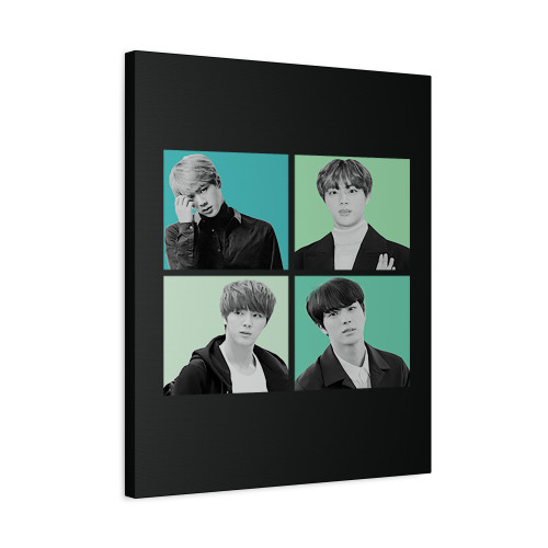 Jin Love Bts Canvas Print Poster
