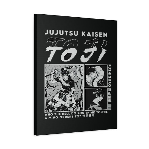 Jjk Toji Fushiguro Anime Manga Jujutsu Kaisen Canvas Print Poster