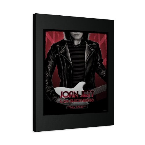 Joan Jett And The Blackhearts New York City 1981 Canvas Print Poster