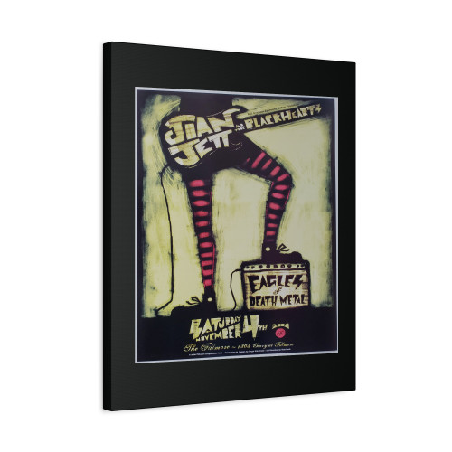 Joan Jett Concert 2006 Canvas Print Poster Joan Jett Concert 2006 Canvas Print Poster