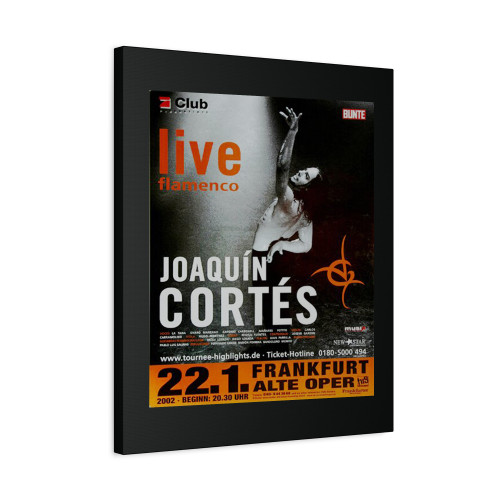 Joaquin Cortes Flamenco Live Frankfurt 2002 Canvas Print Poster