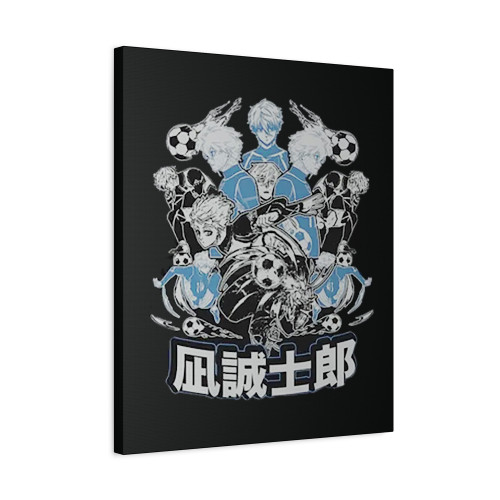 Blue Lock Anime Canvas Print Poster