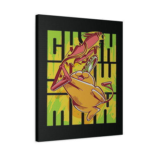 Chainsaw Man Pochita Canvas Print Poster