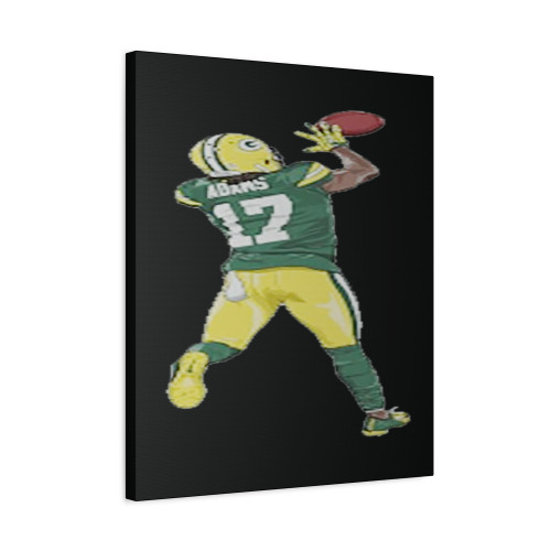 Davante Adams Green Bay Wisconsin Canvas Print Poster