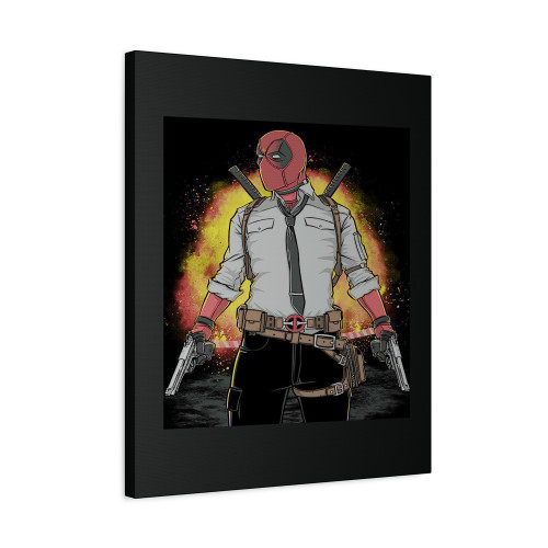 Deadpool Breaking Bad Canvas Print Poster