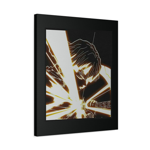 Demon Slayer Kimetsu No Yaiba Zenitsu Thunder Breathing Canvas Print Poster